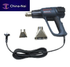 Flat nozzle air blow gun hot air