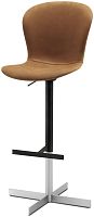 Contemporary bar chair ADELAIDEindoorfabricleather