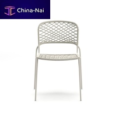 Contemporary chair Eau Rougeoutdoorindoorpainted steel