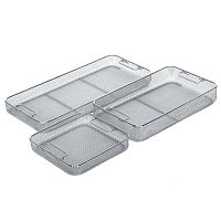 Instrument sterilization basket ER-1425perforatedaluminumwire
