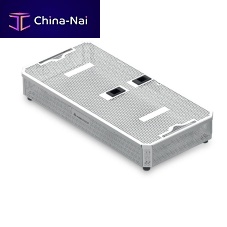 Instrument sterilization tray Mesh Trayperforatedstainless steel