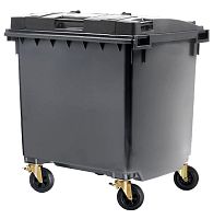 HDPE waste container crane-liftfor urban wastewith lid