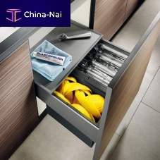 Kitchen trash can SELECT 50/2built-insteelcontemporary