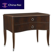 Traditional bedside table BLAKELYmahoganymahogany baserectangular
