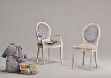 Classic chair KORAindoorsolid woodupholstered