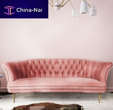 Chesterfield sofa DIANAvelvetgreenpink