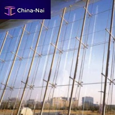 Steel fastening system for glass curtain wallexteriorspider fitting