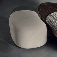 Contemporary pouf GREGGfabricleatherother shapes