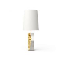 Table lamp LAPIAZstainless steelpolished brasscontemporary