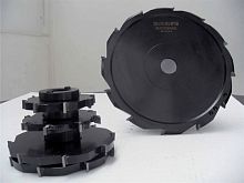 Interlocked side milling cutter AFP solidHSSfor aluminum