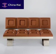Original design sofa CIOCCOSOFfabricbrownwooden