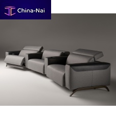 Modular sofa ATLANTAsemicircularcontemporaryfabric