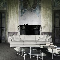 Modular sofa CHEMISE XLcontemporaryfabricleather