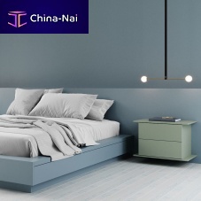 Contemporary bedside table 7Forlacquered woodoakAmerican walnut