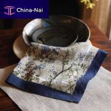 Linen napkin TREE OF LIFE floral
