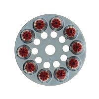 Metal cartridge retainer 6,3/16 series