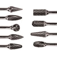 Solid milling cutter 01-V seriesburrtungsten carbidefor steel
