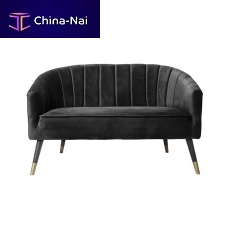 Contemporary sofa Royalvelvetbrownblack