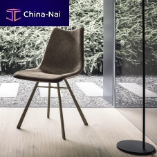 Contemporary chair MAIORCAindoorfabriclacquered metal base