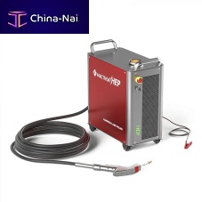Laser welding machine MACTRON HEPmanualon castersfor integration