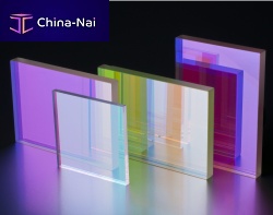 Dichroic optical filter colored