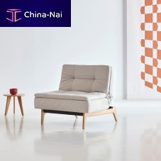 Contemporary fireside chair Dublexo Eikfabricsteelbed