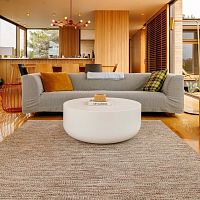 Contemporary coffee table BOLA concreteconcrete baseround
