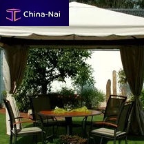 Metal gazebo GARDEN PAVILLIONStextilefabric roof