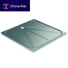 Square shower pan GW08 68 04 01built-instainless steelcommercial