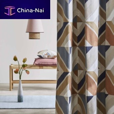 Upholstery fabric ELEAZAR for curtainpatternedpolyester