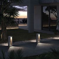 Floor lamp STONEconcretecontemporaryoutdoor