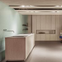 Contemporary kitchen Bellagio woodencrystalmarble