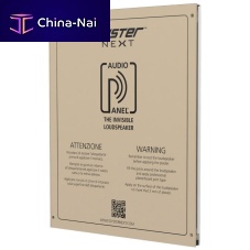 Invisible loudspeaker AudioPanel Sign S51wall-mountedindustrialpowerful