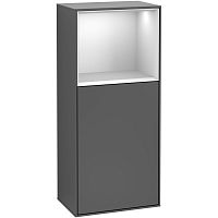 Contemporary bathroom cabinet FINION : F53homelacquered woodwall-mounted