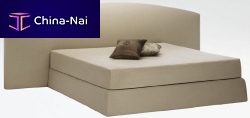Double bed DANDYcontemporarywith upholstered headboardfabric