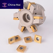 Shoulder milling tool SDKT_ Tornado serieswith replaceable insertsemi-finishingface