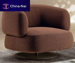 Contemporary armchair Zeppelinfabricergonomicbrown