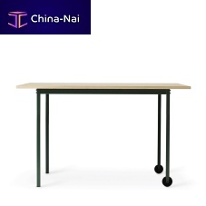 Contemporary high bar table STILLA ASHashsteel baserectangular