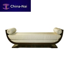 Art Deco daybed SF100fabricleathersolid wood