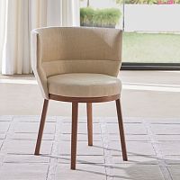 Contemporary chair SEN101indoorfabricleather