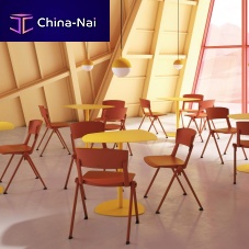Contemporary chair YUGENindoorplasticsteel base