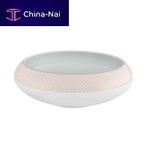 Porcelain salad bowl MAYA