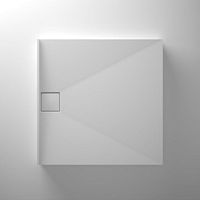 Square shower base CST 90 90Sabove flooracrylic