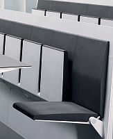 Aluminum auditorium seat BLADEfolding