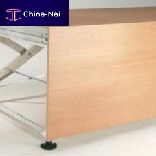 Rigid wood panel for flooringbeechmultilayer