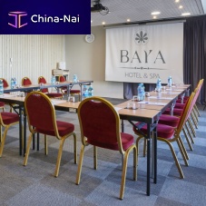 Contemporary table ALU-LITE® aluminiumlaminatealuminum base