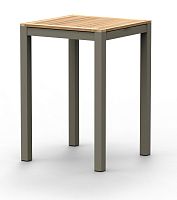 Modern high bar table BARITE BAR COUNTER WA4040aluminumaluminum basesquare