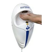 Wall-mounted hand sanitizer dispenser STERIPLUS WHITEnon-contact