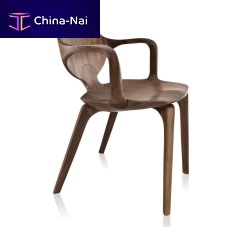 Organic design chair CLADindoorsolid woodhome