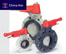 Butterfly valve BB300 leverPVCEPDM